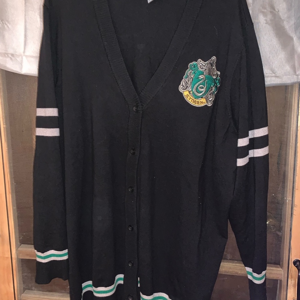 Black and Green Sweater